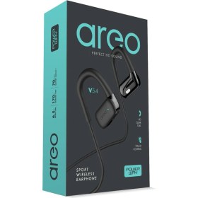 Resim Powerway Areo Bluetooth 5.4 Kablosuz Spor Kulaklık - Boyun Bantlı, Enc Gürültü Engelleme, Hd Ses, Ter ve Suya Dayanıklı, Hızlı Şarj 
