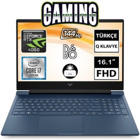 Resim HP Victus 16-R0038NT 7P6L4EA01 i7 13700H 16.1" 16 GB RAM 1 TB SSD RTX 4050 FHD FreeDOS Gaming Laptop 