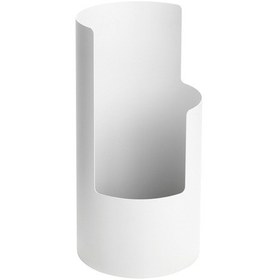 Resim Dekoratif Metal Şemsiyelik Beyaz Elektrostatik Toz Boyalı Beyaz 