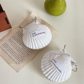 Resim Yaratıcı İnci Süslemeli Doğal Kabuk Memo Blokları, 30 Boş Yapraklı Sayfa, Çizim ve Çalışma için Mini Defter, Beyaz 10x10cm 