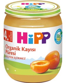 Resim Hipp Mama Kayısı Püresi Kavanoz Mama 125 gr 4+Ay - Standart / Standart 