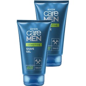 Resim Avon Care Men Sensitive Papatya Ve Aloe Özü İçeren Tıraş Jeli 2 x 150 ML 