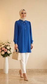 Resim Doque Çiçek İşlemeli Tunik 61092 - 48 / Laciver 