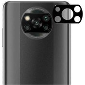 Resim Microcase Xiaomi Poco X3 Nfc Uyumlu Kamera Lens Koruma Halkası Kapalı Tasarım Siyah 