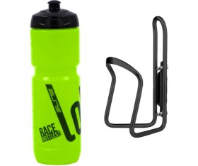 Resim Elite Super Loli 800ML Bisiklet Matara Kafes Seti Neon Yeşil 