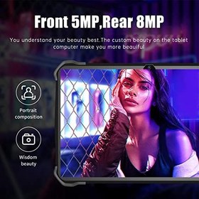 Resim Çocuklar Için 7 inç Tablet, Çocuklar Için Yürümeye Başlayan Tablet, 1960 X 1080 IPS Ekran 10 Için 8 Çekirdekli CPU Tablet, 2.4G 5G WIFI 4GB 32GB, 5000mAh Pil, 5.0 (Pembe) 