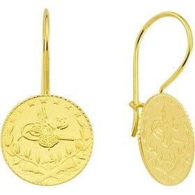 Resim Reşat Altınlı Küpe 4.25 Gram 22 Ayar Altın 