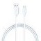 Resim Syrox C107 Eko 3.0A 18W 1 M USB-A - Micro USB Şarj ve Data Kablosu Beyaz 