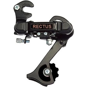 Resim Bisiklet Arka Attırıcı Aktarma Aktarıcı Değiştirici Rectus Siyah 