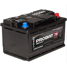 Resim PROBAT Akü 12 V 75 Ah - Yiğit Akü Üretimi - 2 Yıl Garanti 