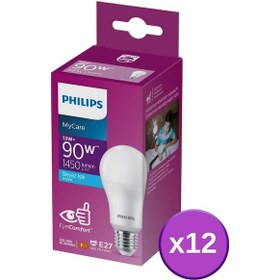 Resim Philips Led 13W Ampul 6500K Beyaz Işık 12Li 