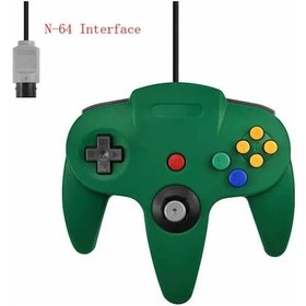Resim 04 Gamepad-kablolu Gamepad Nintendo 64 Host N64 Denetleyici Gamepad Joystick Klasik 64 Konsol Oyunları Mac Bilgisayar Pc İçin 