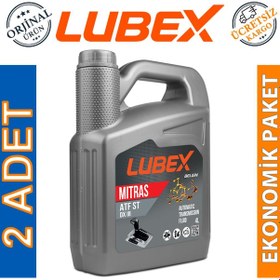 Resim Lubex Mitras Atf St Dexron III Otomatik Şanzıman Yağı 2 x 4 L 