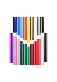 Resim Zcjb 20 Paket 12x11.8 İnç Yapışkanlı Vinil Levhalar Ev Dekor İçin Çeşitli Renkler Vinil Paketi -123099 