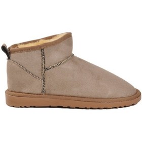 Resim Vizon İçi Kürklü Soğuğa Dirençli Kadın Bot U-19 Z Vizon 