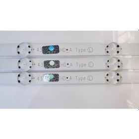 Resim 43Inch Uhd 1Bar Lg 43Uf6407 43Uh610V Led Bar Takımı 