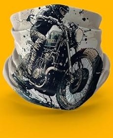 Resim Bebo Store Extreme Spor Motor Ve Bisiklet Kullananlara Özel Desenli Buff Boyunluk Bandana Balaklava - moto-8 