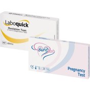 Resim Laboquick Ovulasyon Testi 14 Adet + Surelab Hamilelik Testi 1 Adet 
