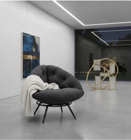 Resim Berta Concept Gerd Tekli Koltuk Berjer Füme 