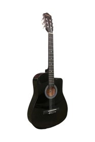 Resim Banupo MG1BK Black Klasik Gitar Başlangıç Seti (Gitar + Kılıf + Akort Aleti + Gitar Standı + Askı) 