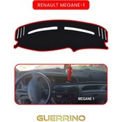 Resim Renault Megane-1torpido Koruma Halısı Kırmızı Kenar 