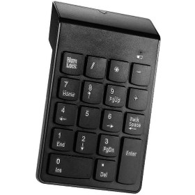 Resim Lemestar Kablosuz 18 Tuşlu Sayısal Klavye - Usb Alıcılı, Mac/pc İçin Taşınabilir Ve Şık Tasarım 