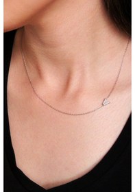 Resim Argentum Concept - Gümüş V Harfi Kolye - N143101 