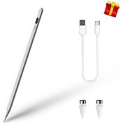 Resim iPad Uyumlu 2024 Pro 13 Hava 11 İçin Stylus Kalem iPad Uyumlu Kalem Pro 2 1 iPad Uyumlu Air 5 4 3 9 White Kılıf 
