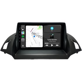 Resim NAVECRON FORD C MAX 2011-15 UYUMLU ANDROID MULTİMEDYA GERÇEK 4/64 KABLOSUZ CARPLAY GERİ GÖRÜŞ KAMERALI 