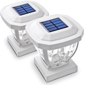 Resim Home Zone Security Dış Mekan Solar Direk Başlığı Işıkları - Beyaz 