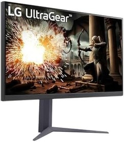 Resim LG 32" UltraGear 32GS75Q-B 1Ms 180Hz QHD (2560 x 1440) G-Sync Compatible DisplayHDR 400 IPS Gaming Monitör 