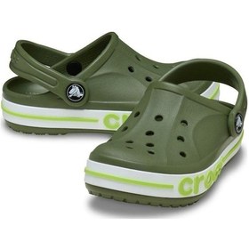 Resim Crocs 207018-3cb Crocband Clog Çocuk Spor Terlik Sandalet Yeşil 