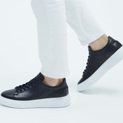 Resim Kemal Tanca Tamer Tanca Erkek Hakiki Deri Lacivert Sneakers & Spor Ayakkabı 