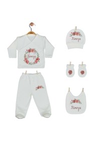 Resim Pia Baby Gl 1937-07 Isme Özel Battaniye Zıbın Set 