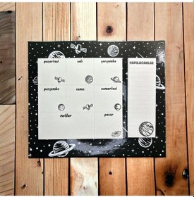 Resim Ceren Hf01 25x21 104 Sayfa Haftalık Planner Ve Yapılacaklar - Uzay Diğer 