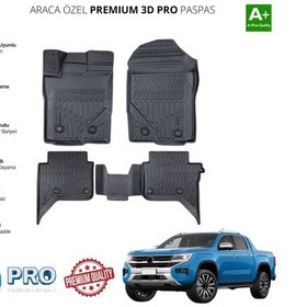 Resim Amarok Araca Özel 3d Paspas 2023 2024 2025 2026 