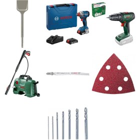 Resim Bosch 1x Pro Sds Plus-5c Yassı Keski (Harç, Dolu Tuğla, Ø Mm... +6 Parça Yapı Seti 