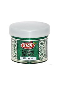 Resim 1571 Yeşil Rich Chrome Metalik Boya 60 Ml. 
