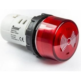Resim Emas MBZS024S B Ser.m.blok Buzzer Sinyallı 24V Ip Korumasız 