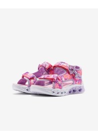 Resim Skechers Flutter Hearts Sandal-blurry Love Büyük Kız Çocuk Pembe Işıklı Sandalet 303110l Pklv Pembe 