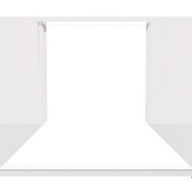 Resim Ürün Çekimi İçin 270 x 580 CM Beyaz Fon Perde + Askı Aparatı 