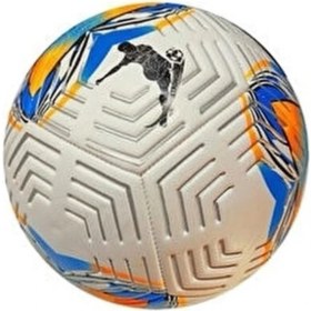 Resim keufman El Dikişli 4 Astarlı 410 Gram Soft Futbol Topu No:5 Mat Deri Her Türlü Sahalara Uygun 