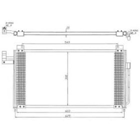 Resim Oris-Cmz773016 Klima Köndenseri Mazda 323-323F 1.6I 16V 98 Oto.-M 514712766 