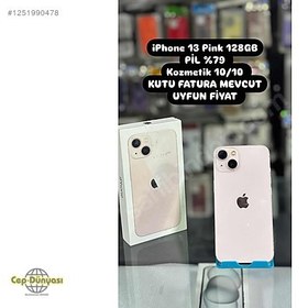 Resim Apple iPhone 13 İkinci El TR | 128 GB | Pembe 