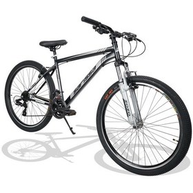 Resim Sarissa Moon 26" Jant Mtb Ön Amortisörlü Shimano 21 Vites Wake Gidon V Fren Dağ Bisikleti Siyah Gri 