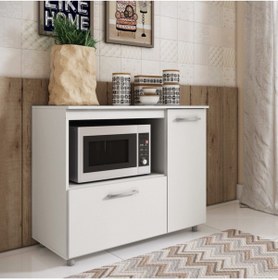 Resim dekorstilim Tamamı Mdf Lux Fırın Dolabı Mikrodalga Bölmeli Mutfak Dolap 