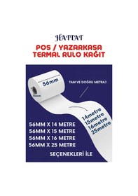 Resim Hattat Termal Pos Rulo 100 Adet Rulo 56 MM x 16 M 