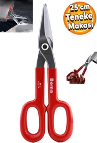 Resim Bema Izole Saplı Tenekeci Sac Kesme Makası 25 Cm 