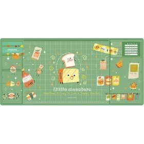 Resim Boy Suya Dayanıklı Mouse Pad Öğrenci Yazma Pedi Ofis Bilgisayar Masası Mat Laptop Yastık Masası Organizatör Takvim ile | Fare Pedleri 