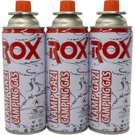 Resim Rox Kamp Ocak Gazı Valfli Kartuş 227Gr 3 Adet Çok Renkli 